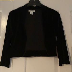 Velvet evening jacket